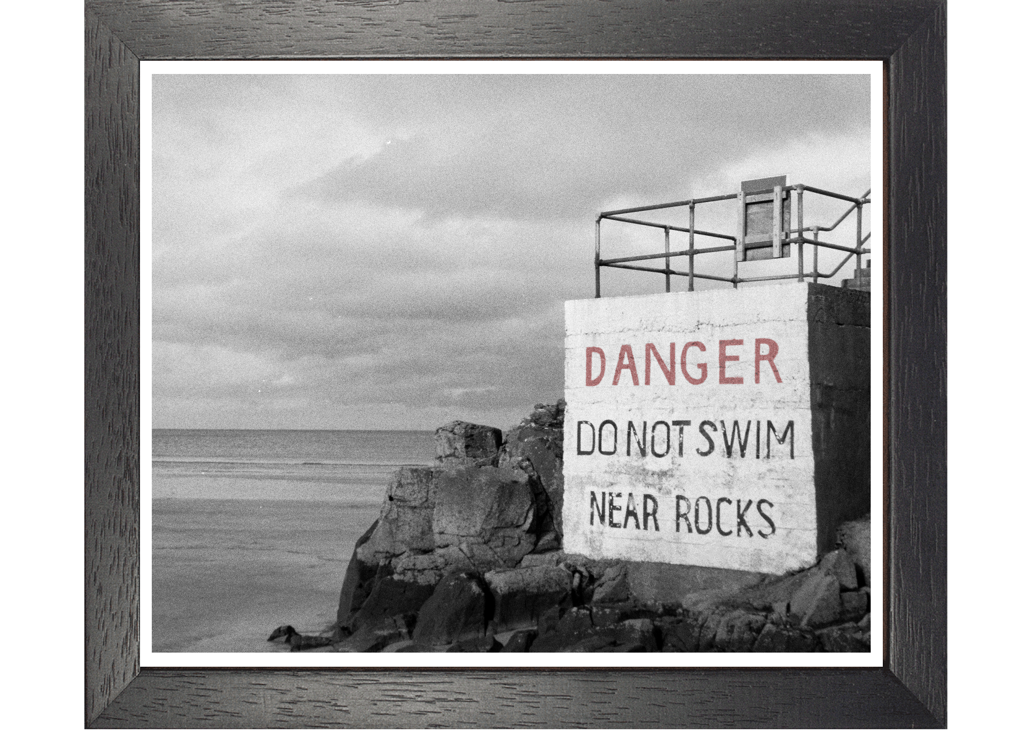 Danger Landscape print